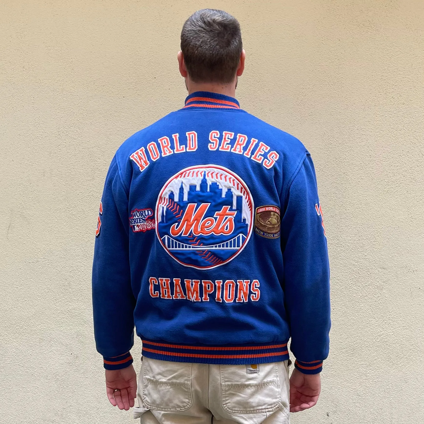 New York Mets World Series Baseball Jacket