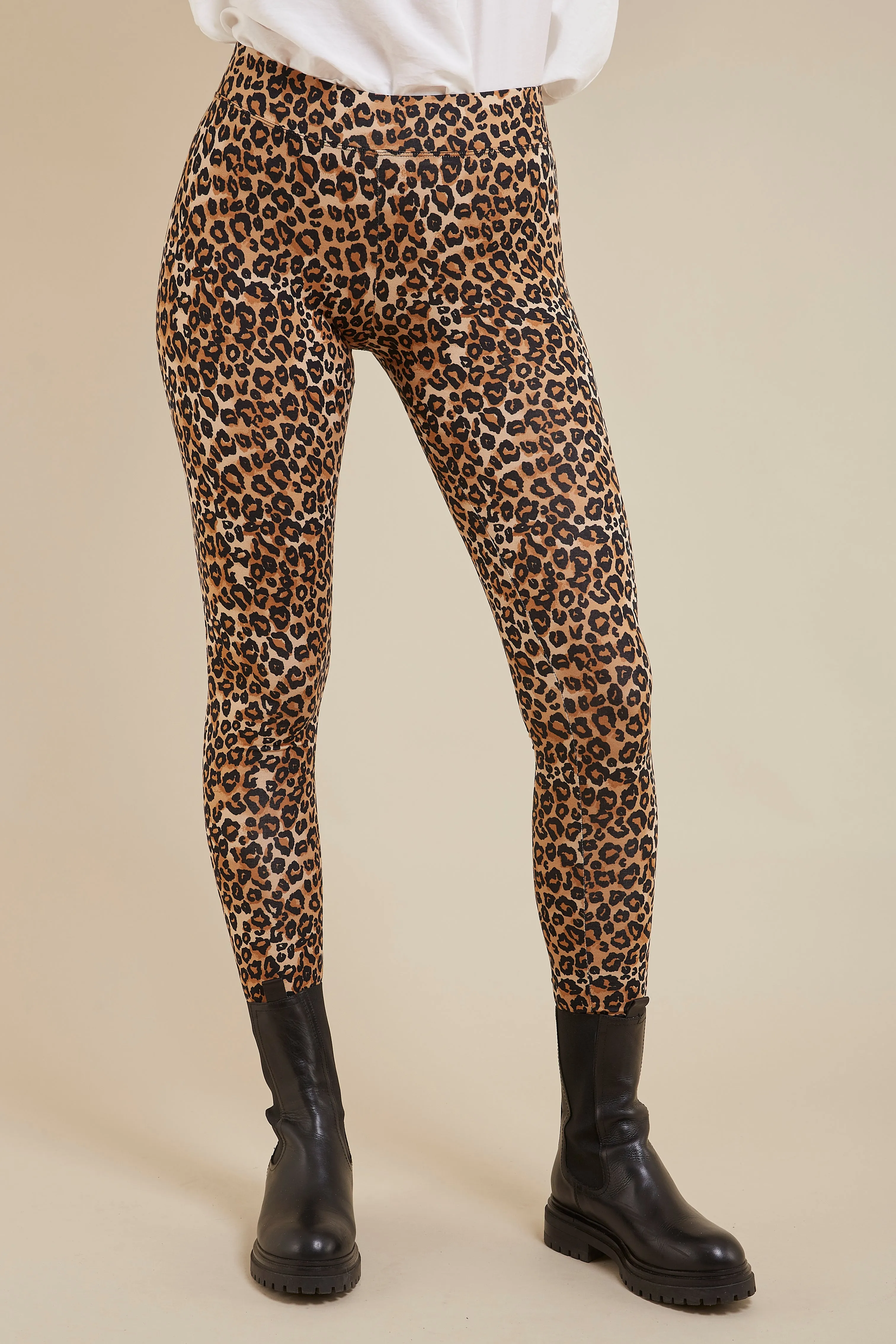 Ninni leggings |Leopard |Leggings fra Liberté