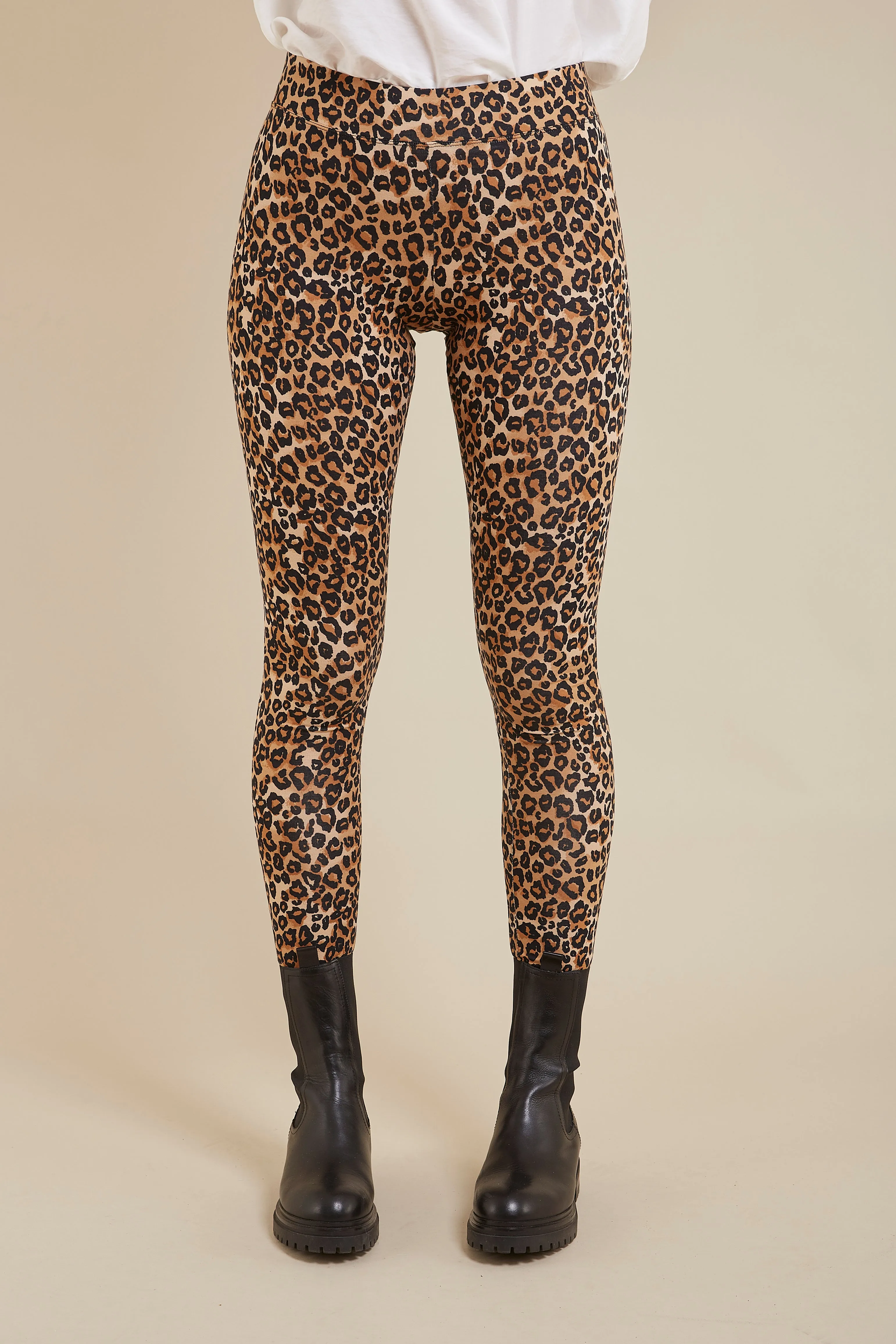 Ninni leggings |Leopard |Leggings fra Liberté