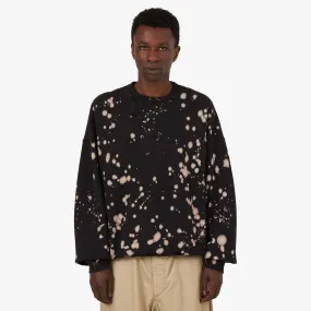 Noma TD Hand Dyed Twist Sweatshirt / Black