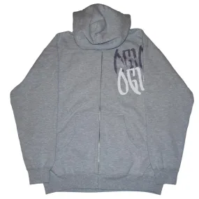 Ogio Stealth Gray Full Zip Up With Pockets Sweatshirt Hoodie Jacket (M)