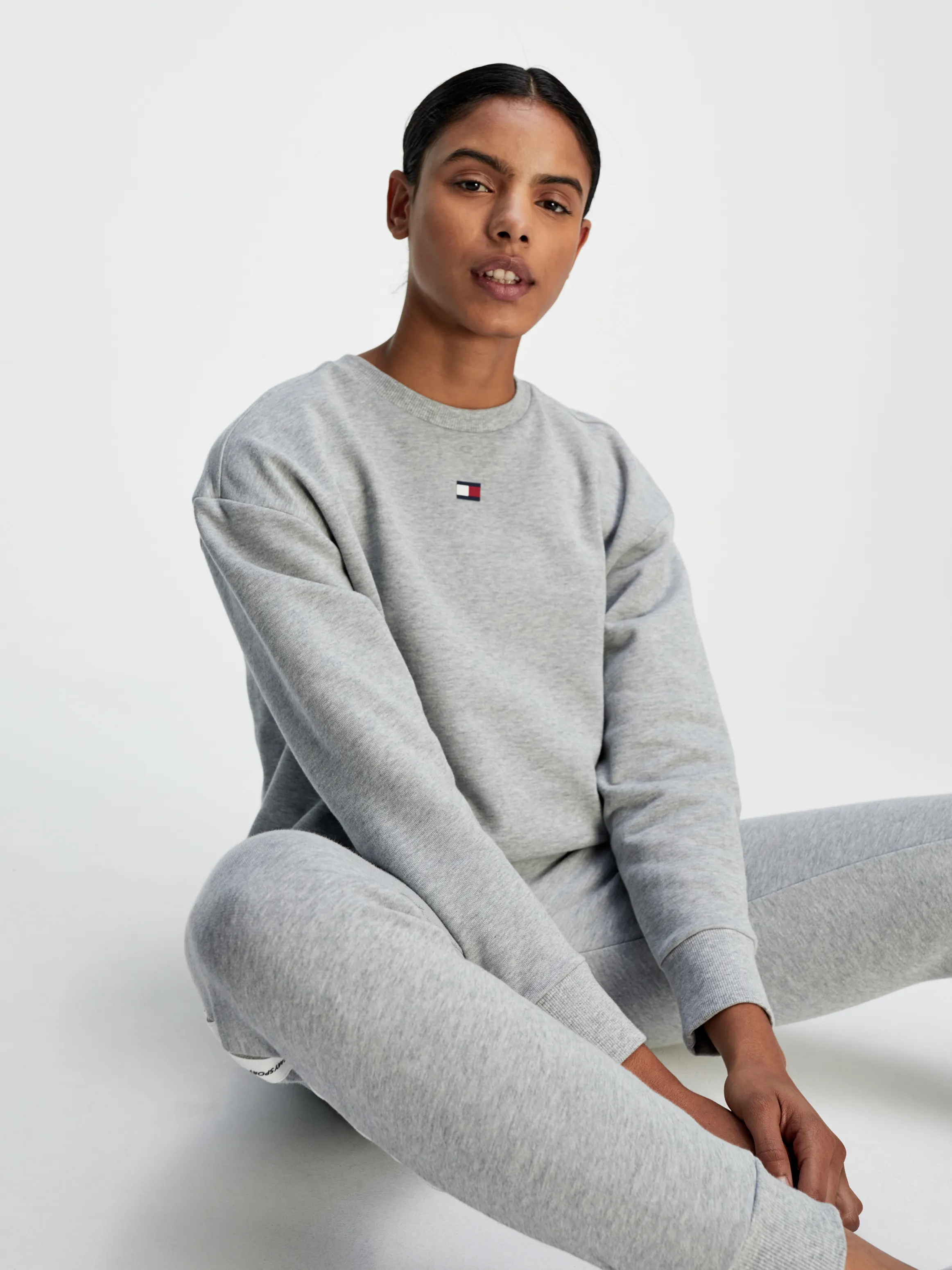 Open Back Tape Detail Sweatshirt | Sweatshirts & Hoodies | Tommy Hilfiger