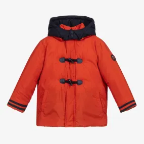 Orange Padded Duffle Coat