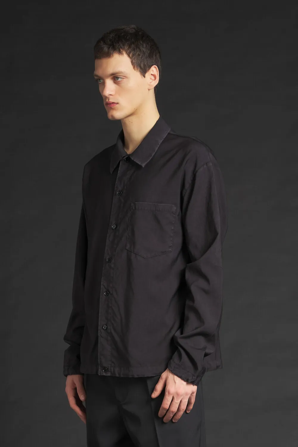 Overshirt Batelo Tela Nero