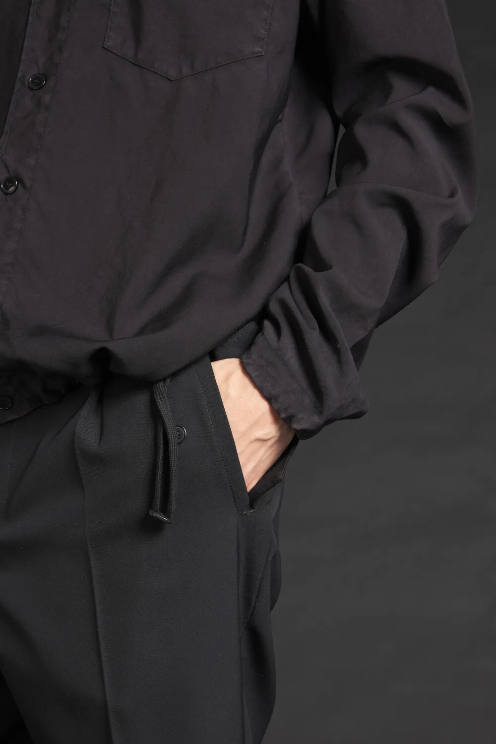 Overshirt Batelo Tela Nero