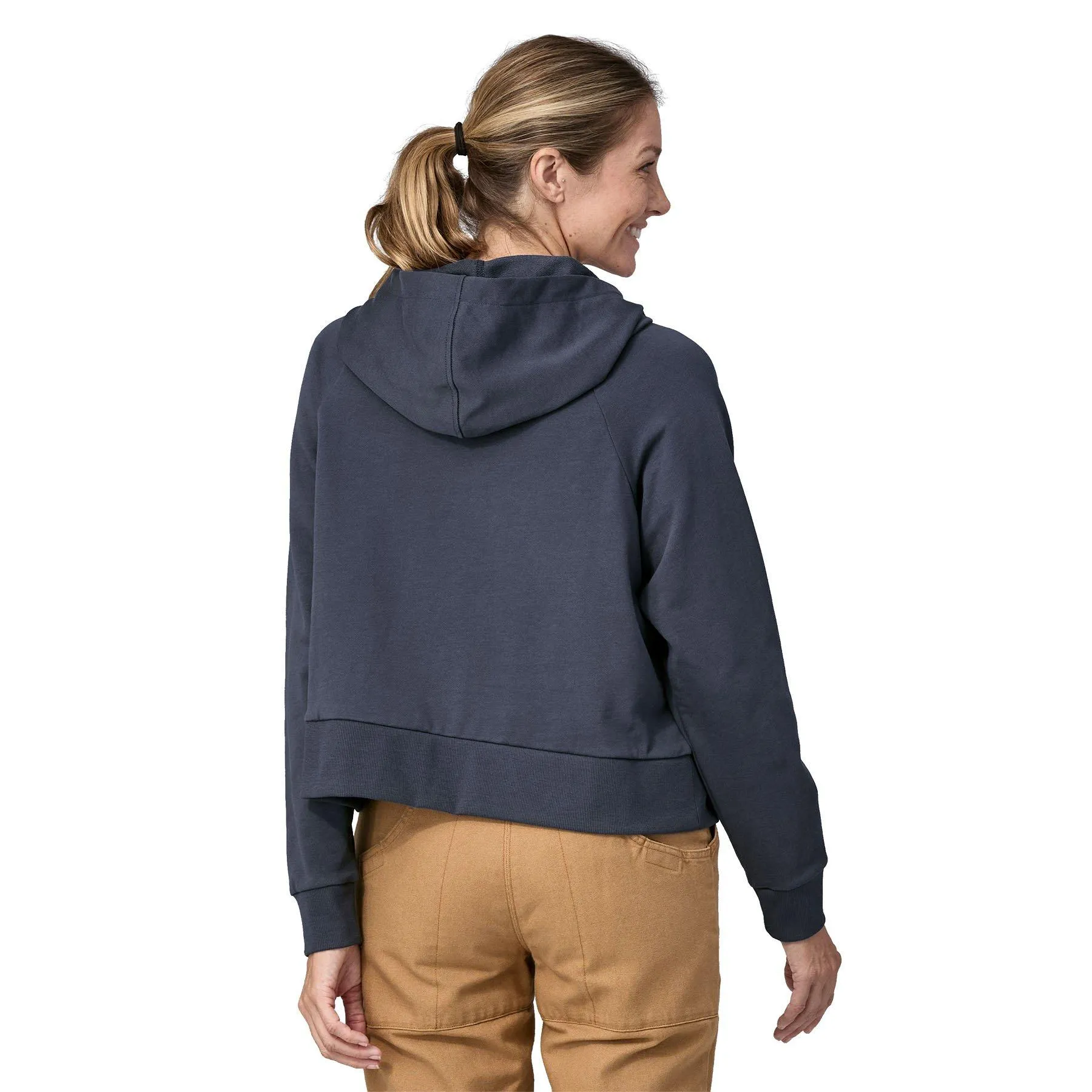 Patagonia Women's Organic Cotton Essential Hoody - Navy | Tiso