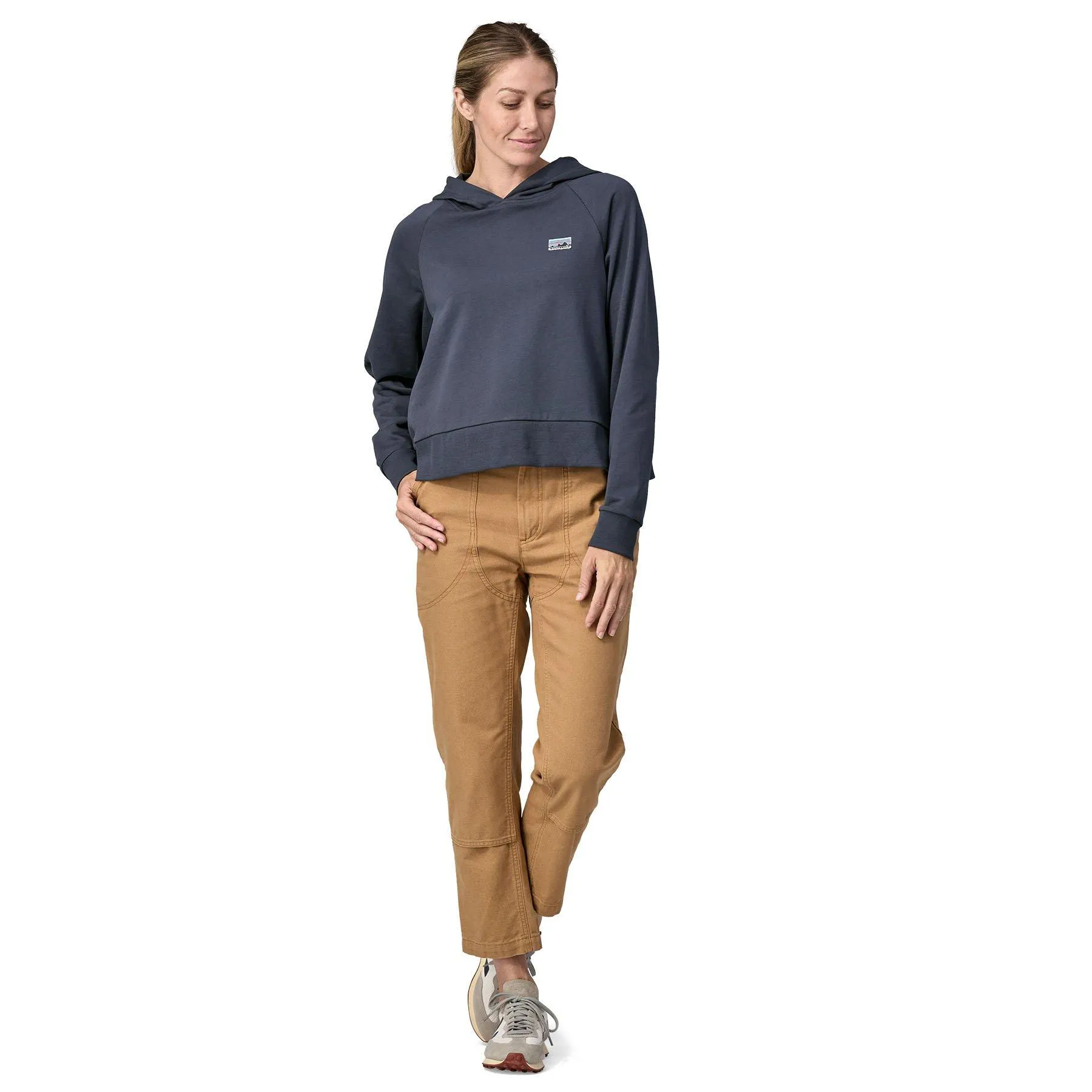 Patagonia Women's Organic Cotton Essential Hoody - Navy | Tiso