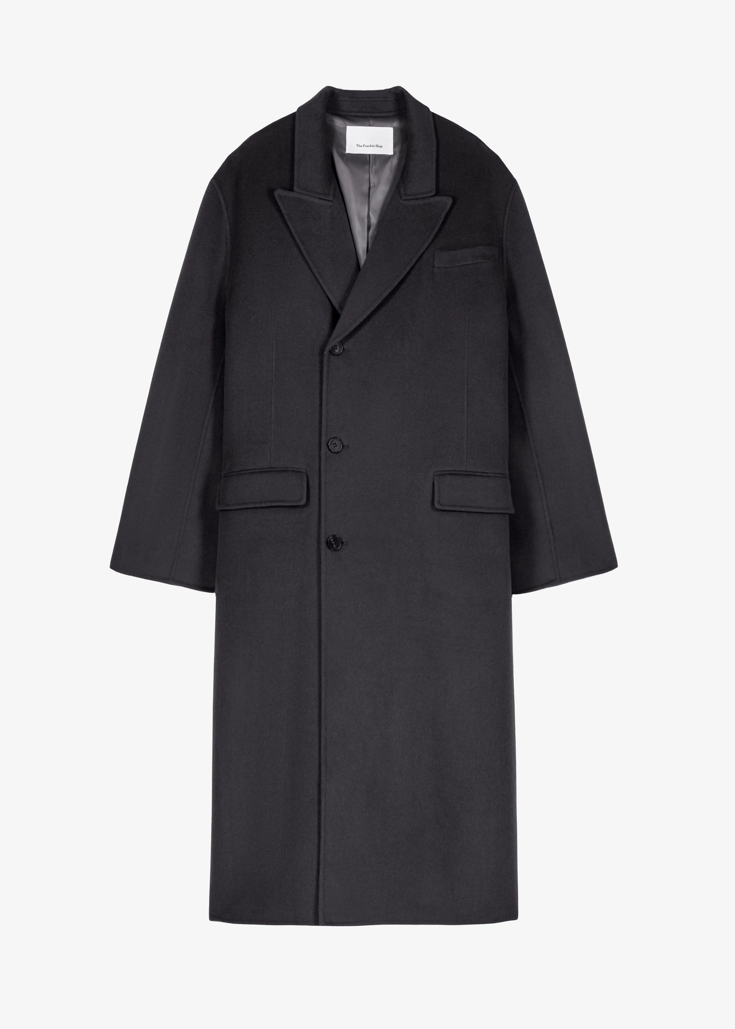 Paxton Wool Coat - Dark Grey