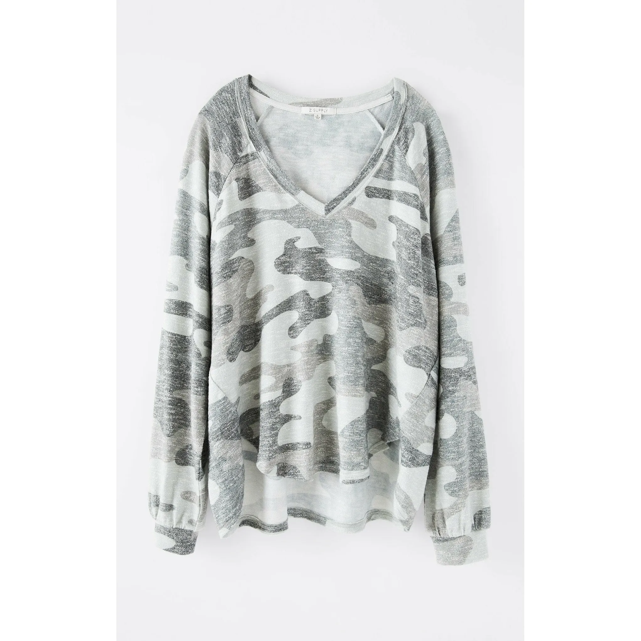 Plira Camo Sweater Slub