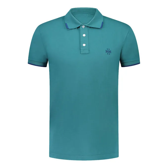 POLO REACTIVE DYE Man Teal Green 