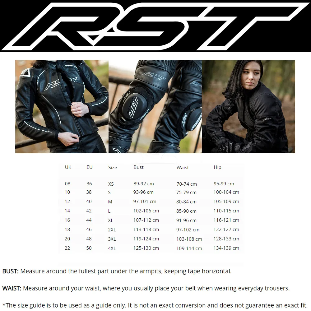 RST Brixton Wax Cotton Ladies Jacket - Black