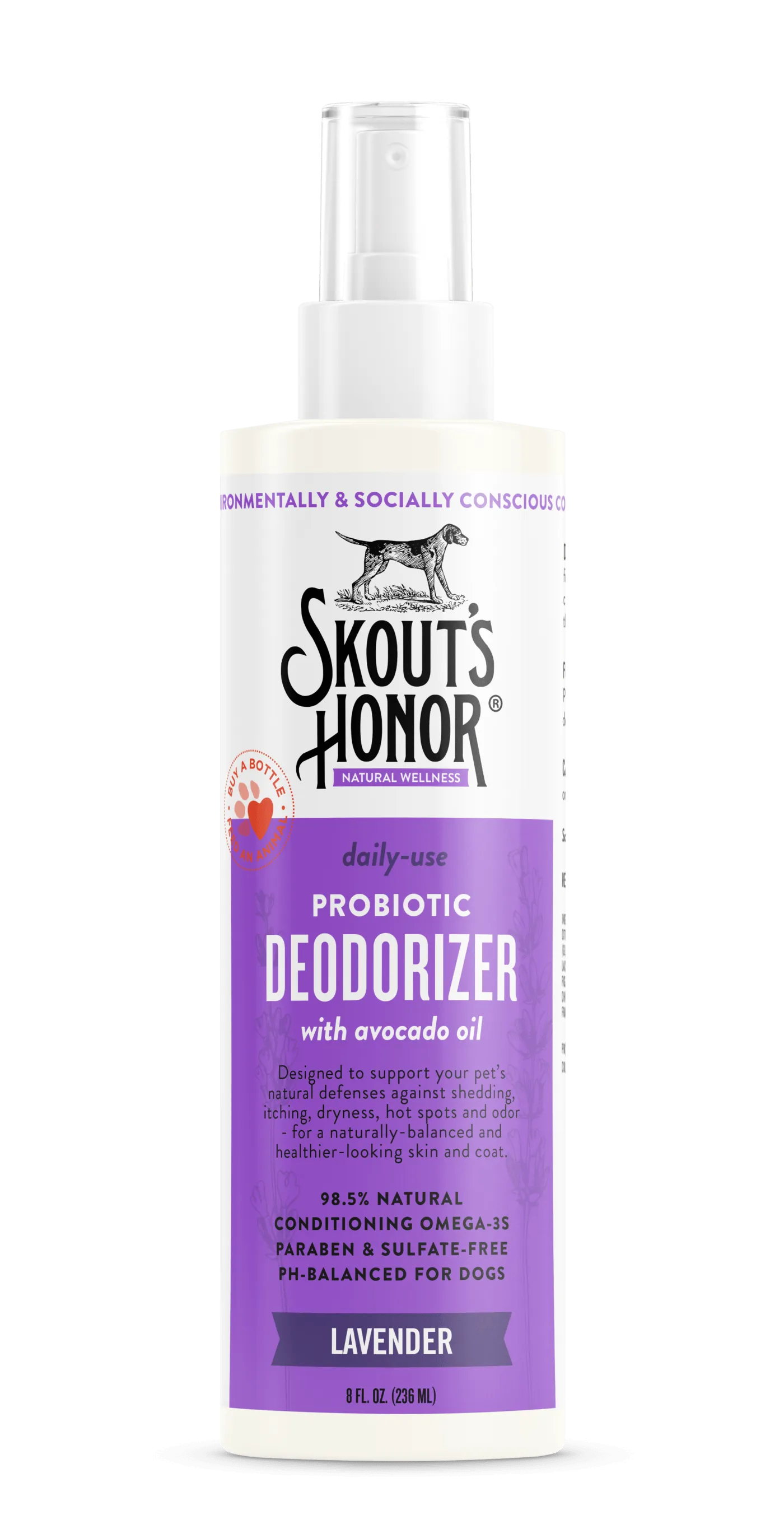 Skout's Honor Probiotic Lavender Deodorizer For Dogs