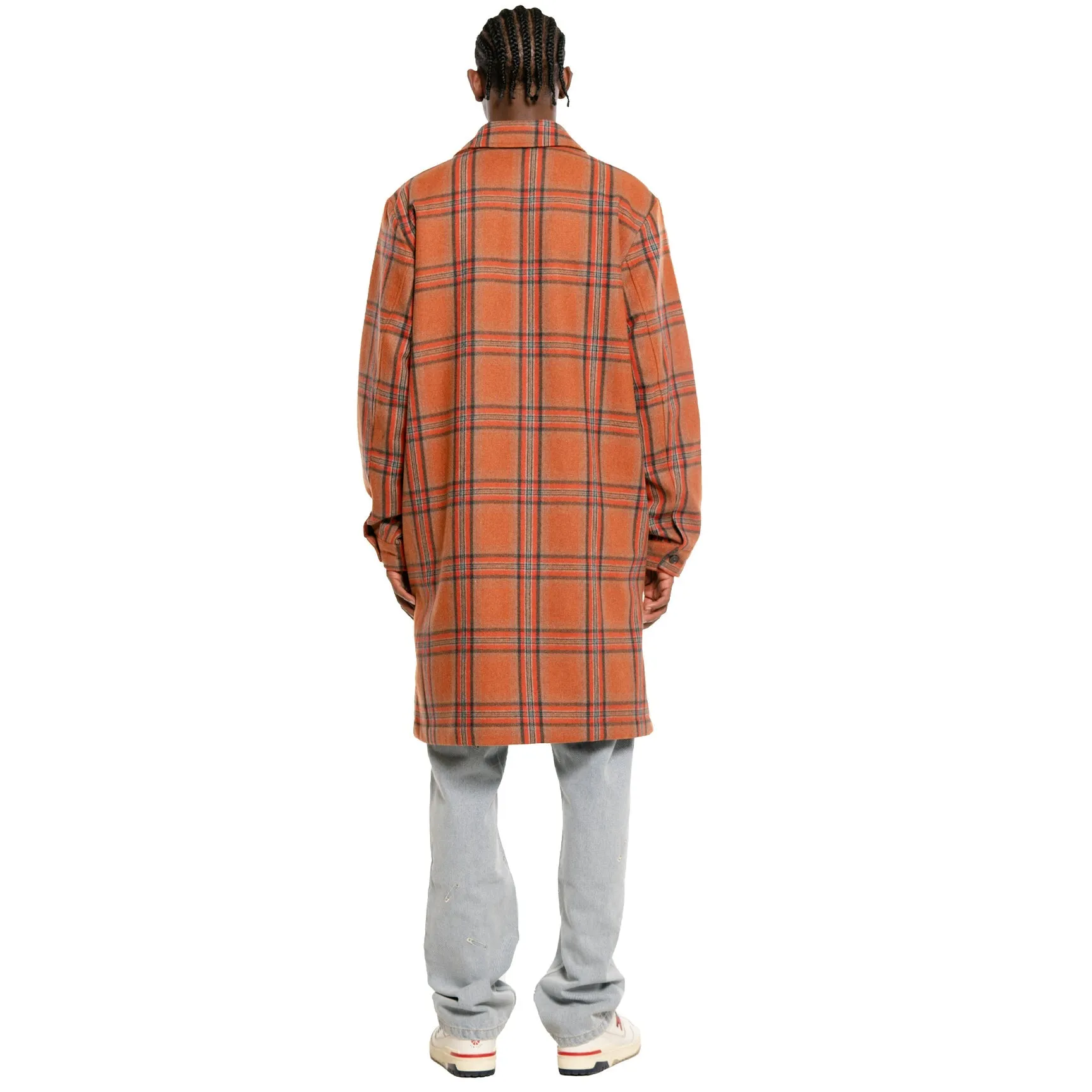 Soul Plaid Trench Coat