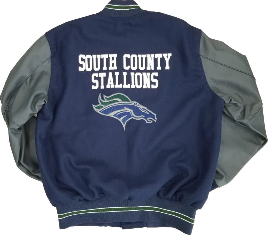 South County Men's Varsity Letter Jacket