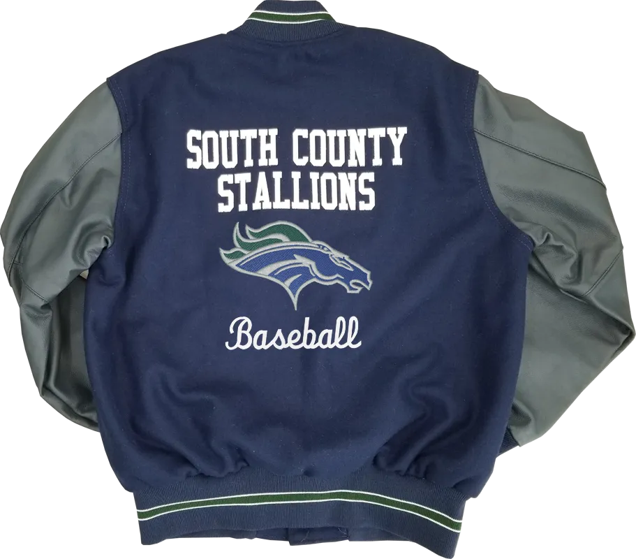 South County Men's Varsity Letter Jacket