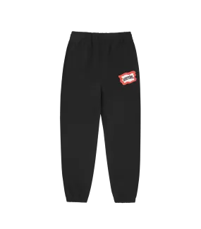 SPLATTER SWEATPANTS - BLACK