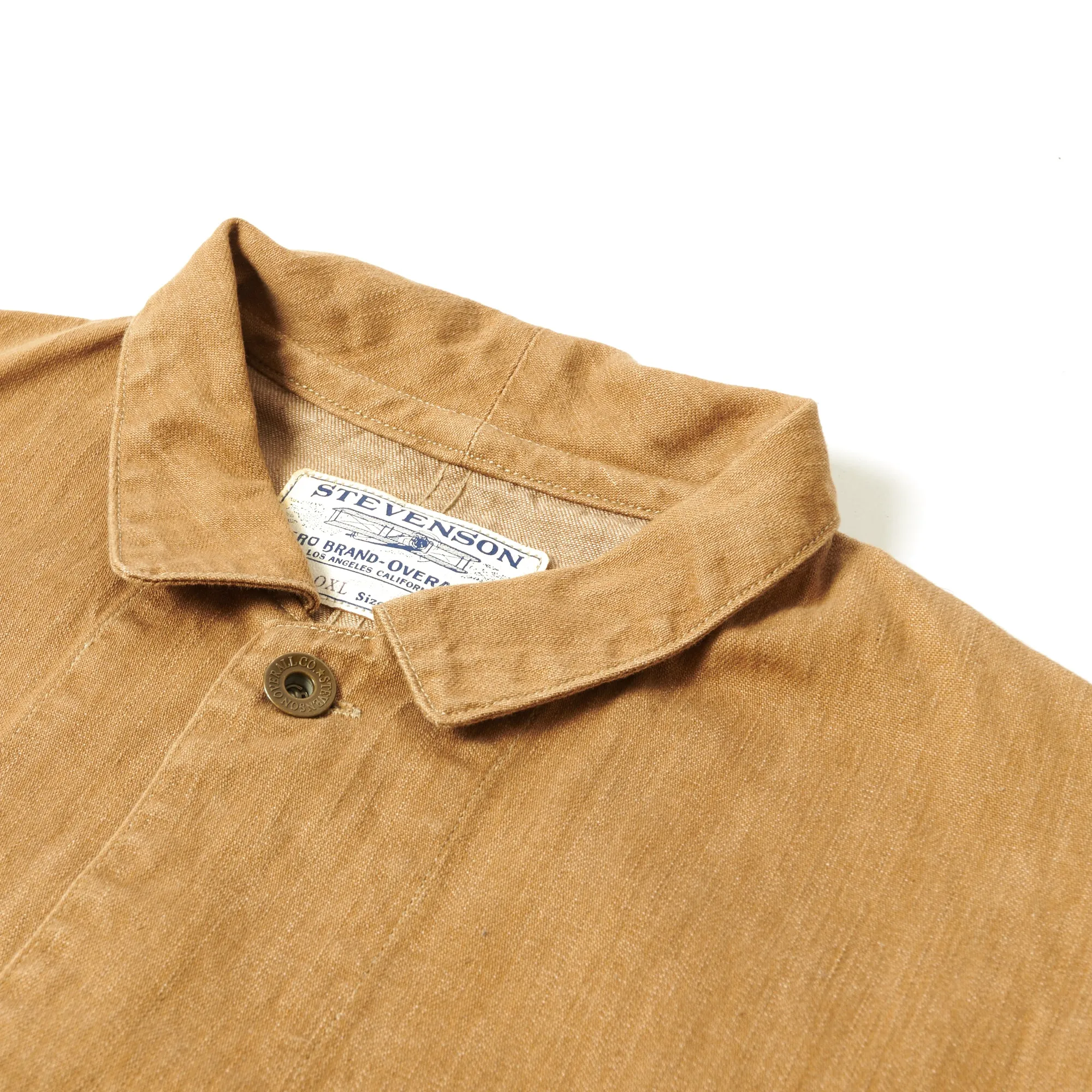 Stevenson Overall GG1-OXL Railroad Jacket - Light Brown