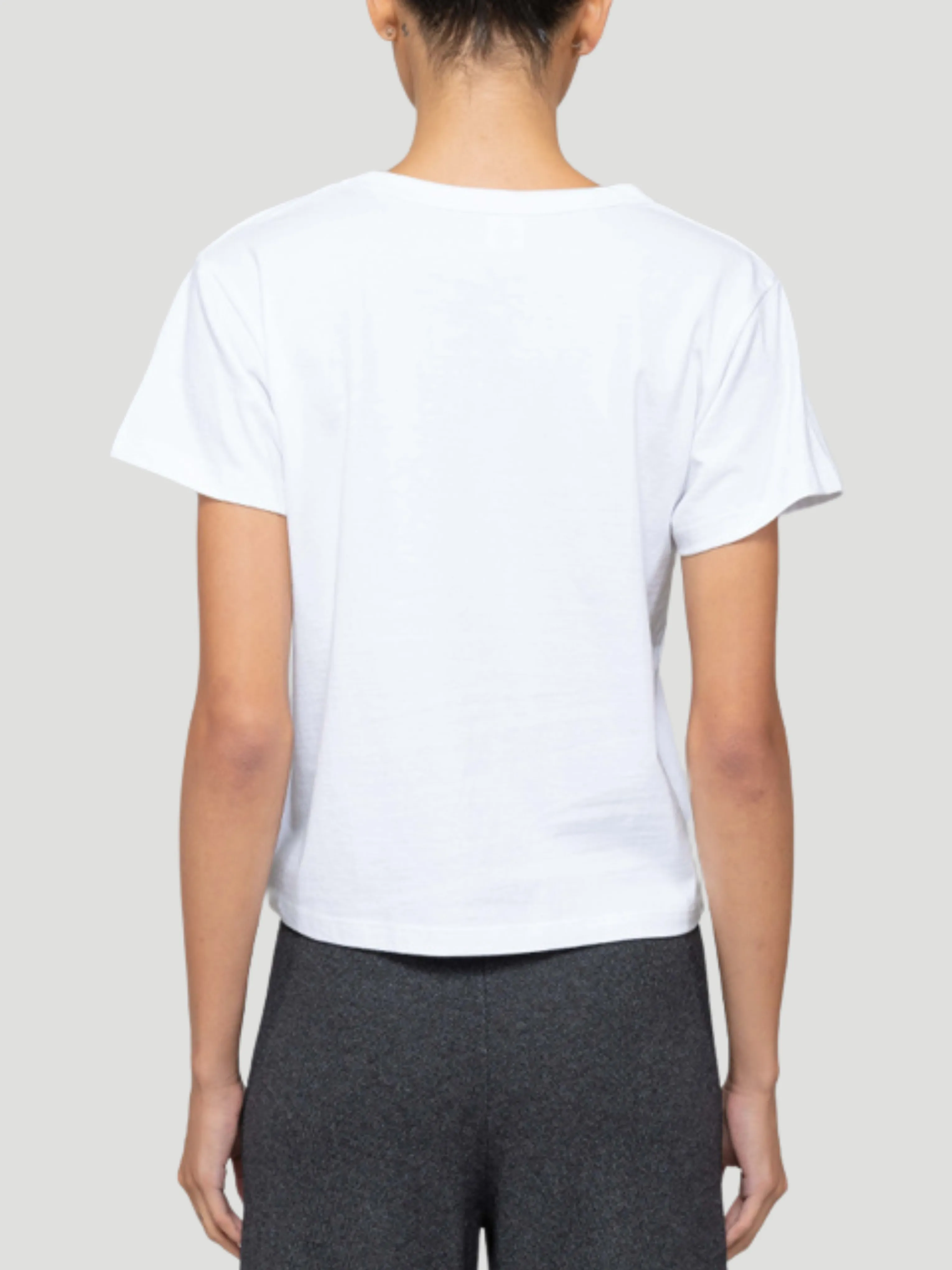 The Margo Tee in White