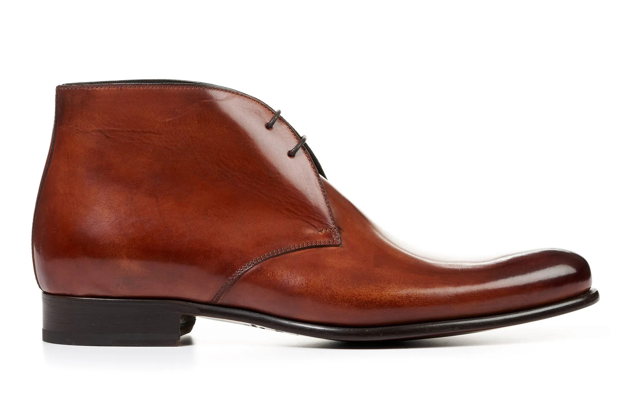 The Newman Chukka Boot - Havana Brown