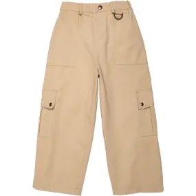 The Sunday Collective Sunday Elastic Waist Straight Fit Cargo Pant, Khaki