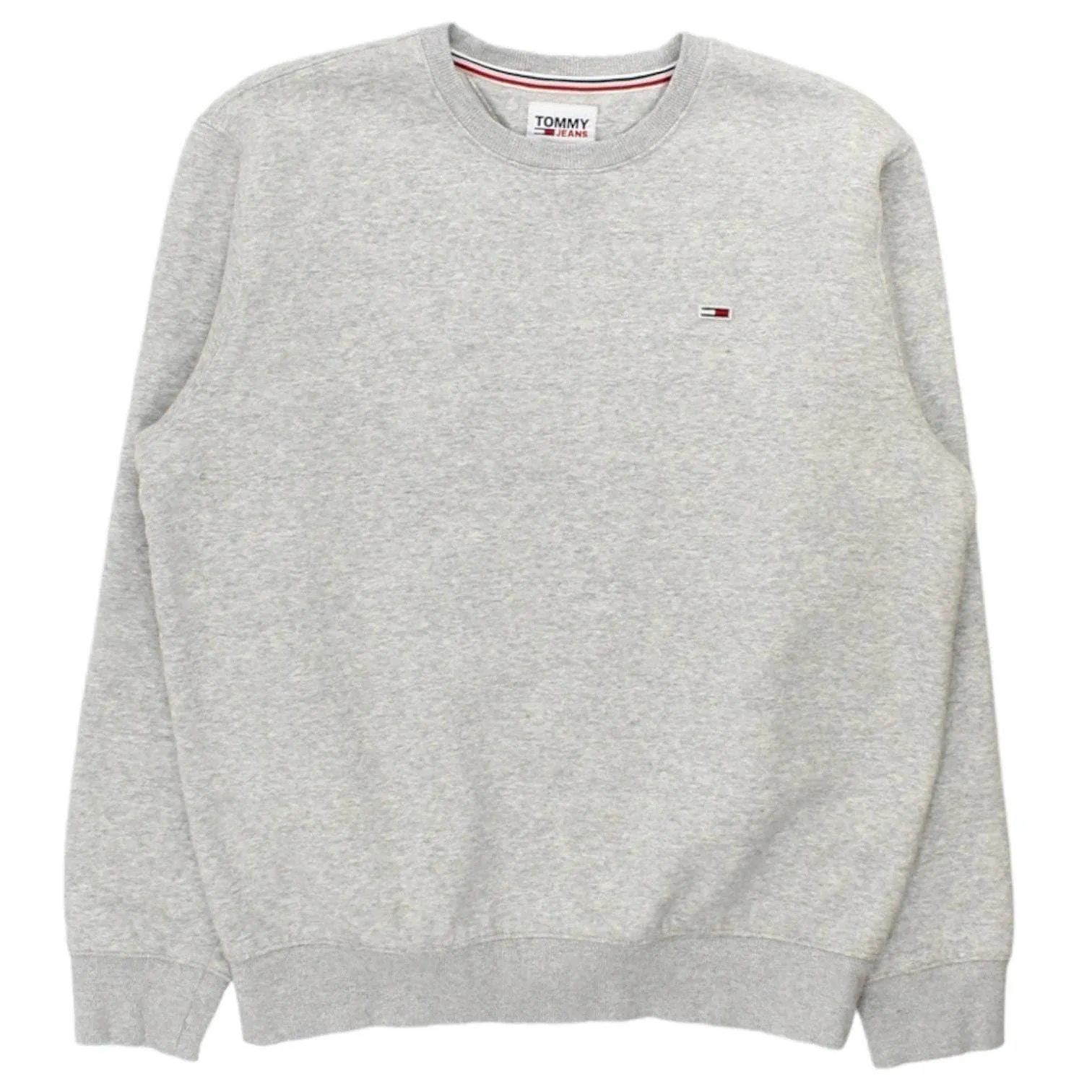 Tommy Jeans Grey Marl Sweatshirt