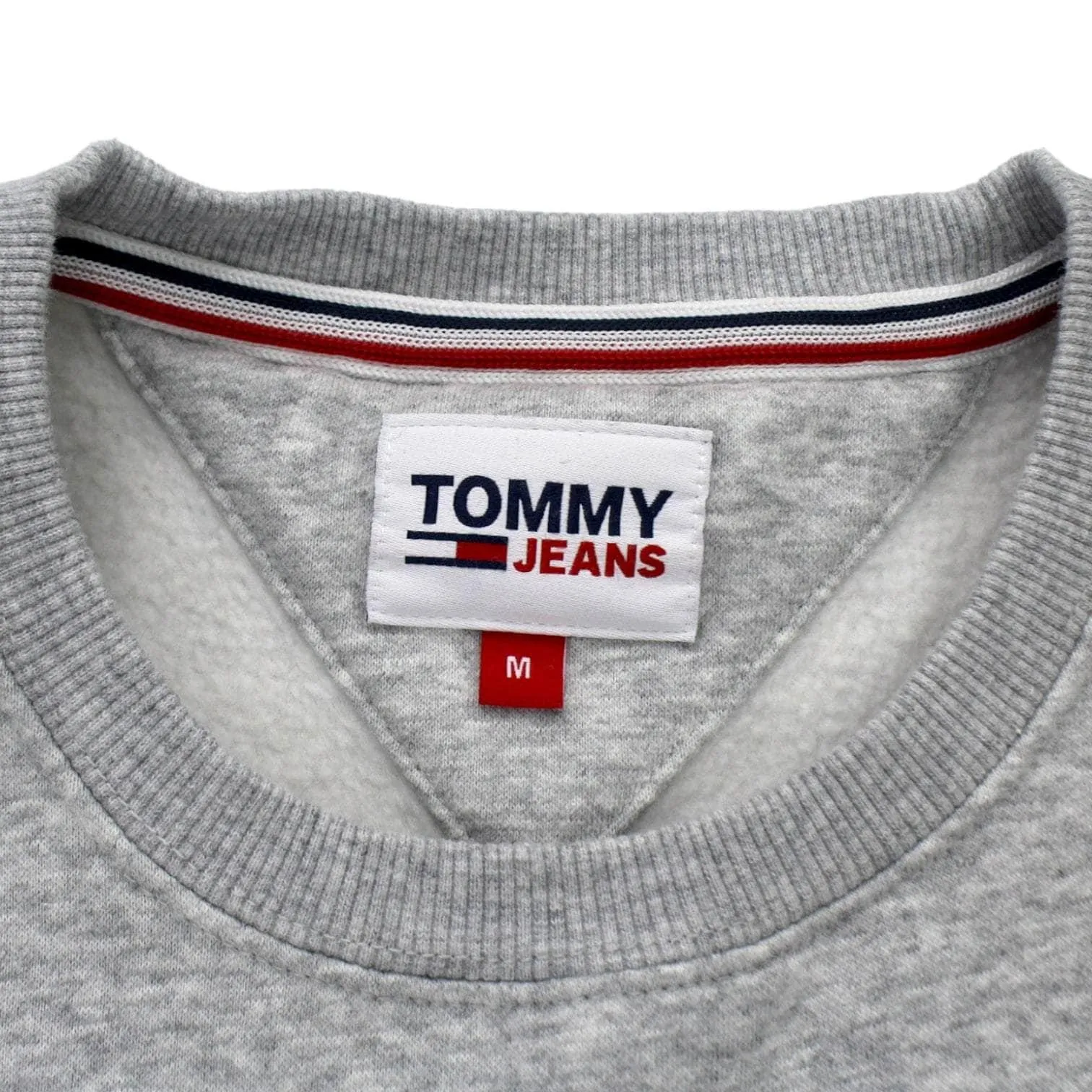 Tommy Jeans Grey Marl Sweatshirt