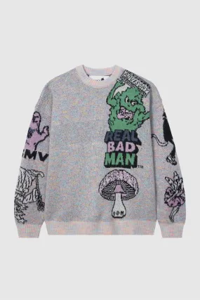 Too Many Graphics Sweater