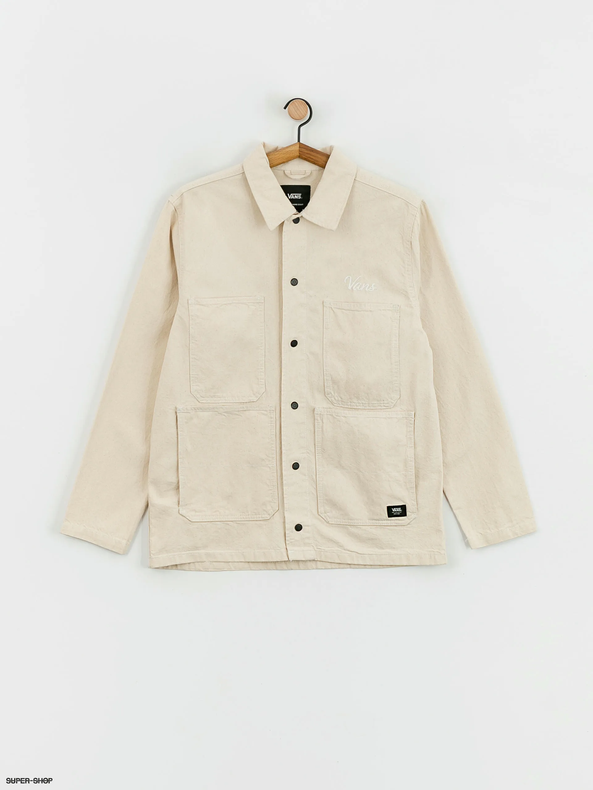 Vans Hickory Stripe Drill Chore Coat Jacket (natural)