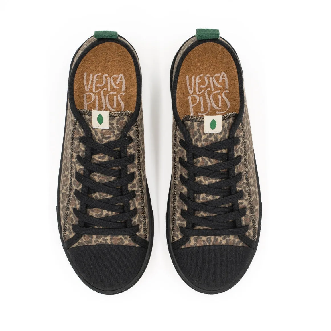 Vegan sneaker leopard MOB010