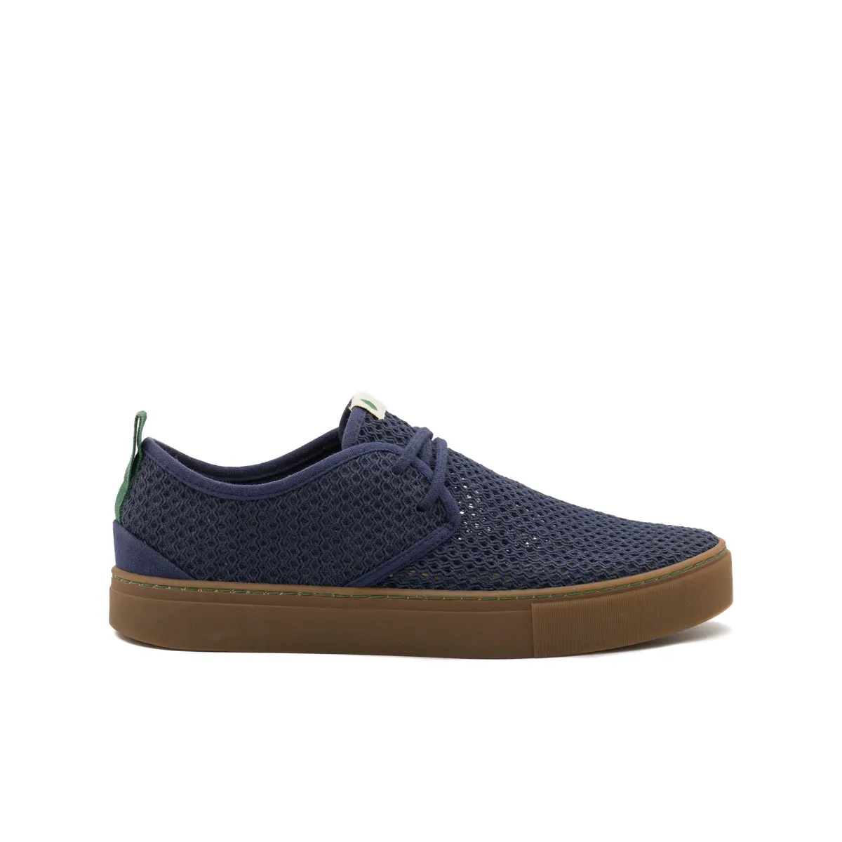 Vegan sneaker mesh marine SID043