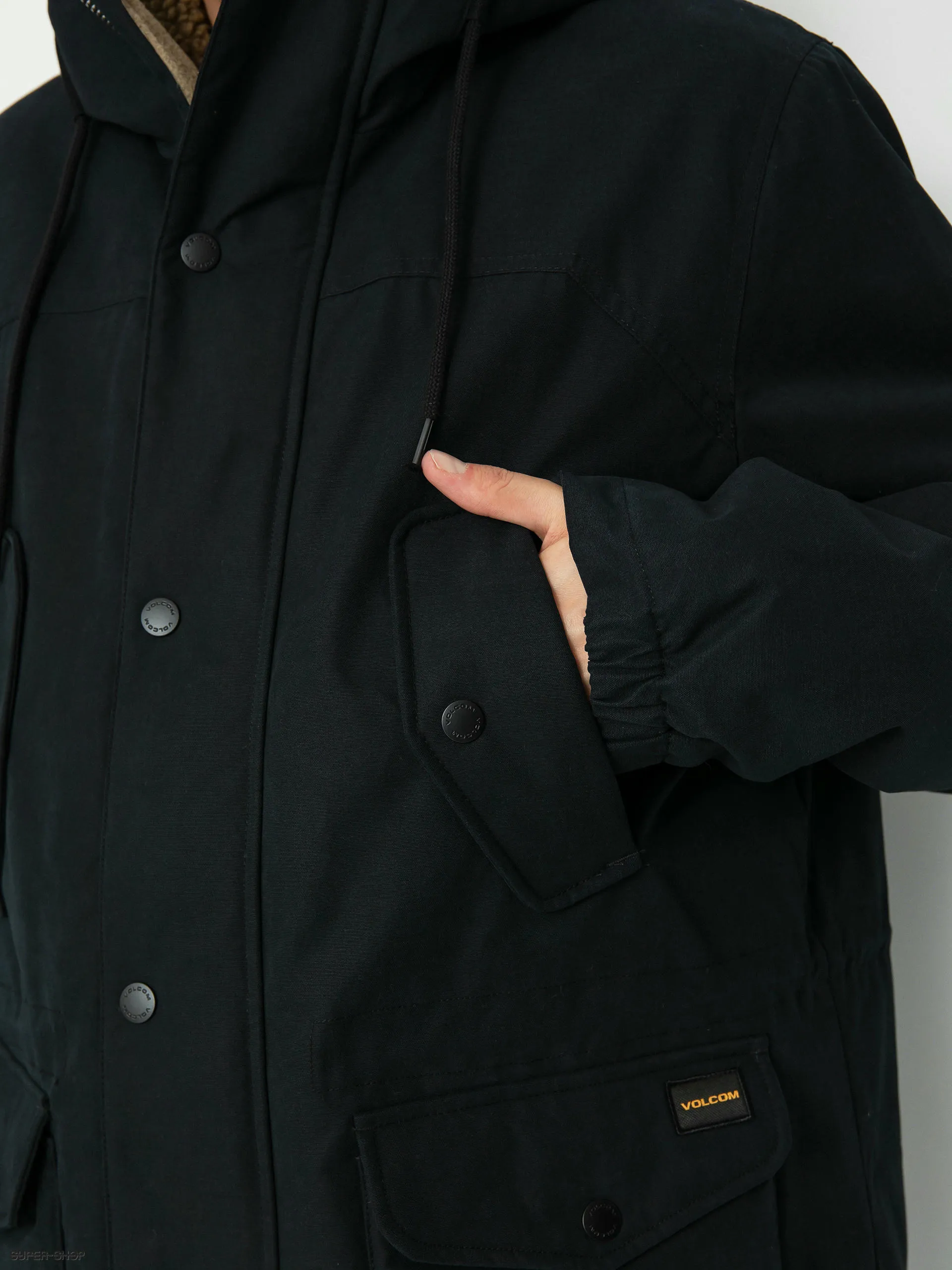 Volcom Starget 5K Parka Jacket (black)