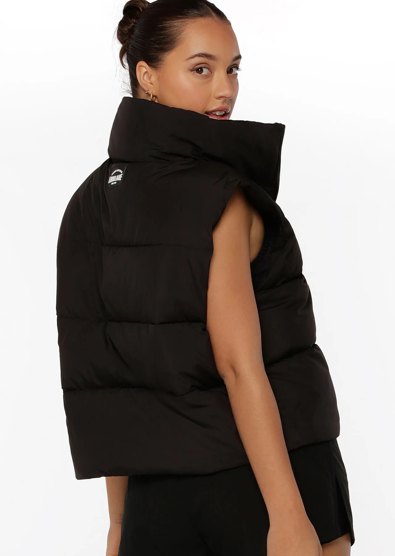 Weightless Puffer Vest | Black | Jackets, Hoodies and Sweats | Lorna Jane Australia