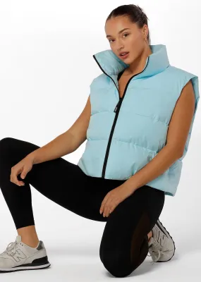 Weightless Puffer Vest | Blue | Jackets, Hoodies and Sweats | Lorna Jane New Zealand