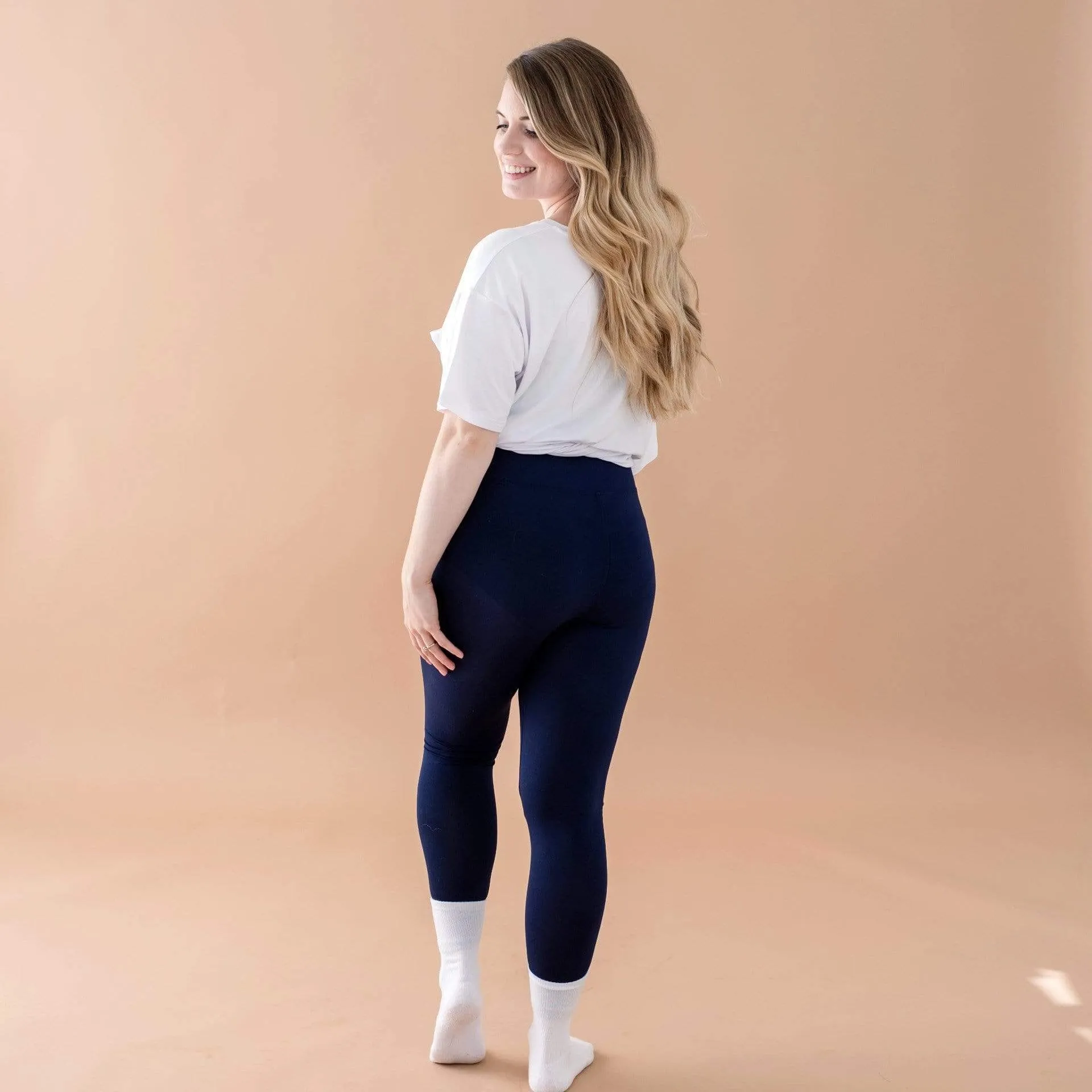 Women's Leggings in Navy