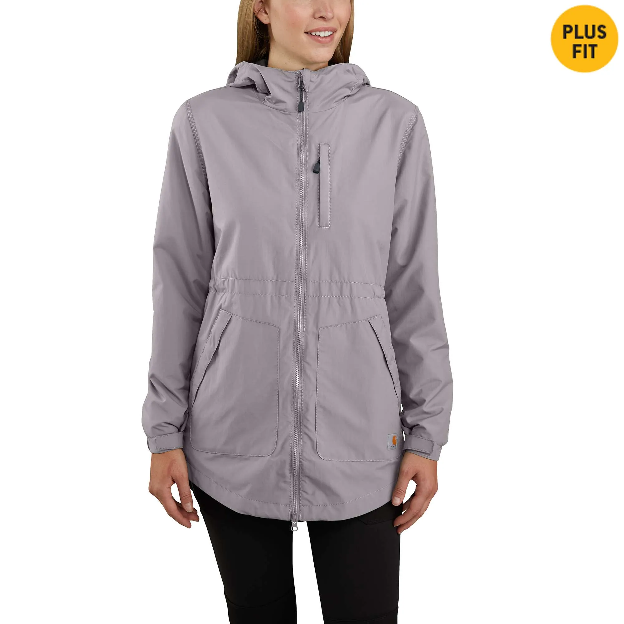 Women's Rain Defender Relaxed Fit Lightweight Coat - 1 Warm Rating