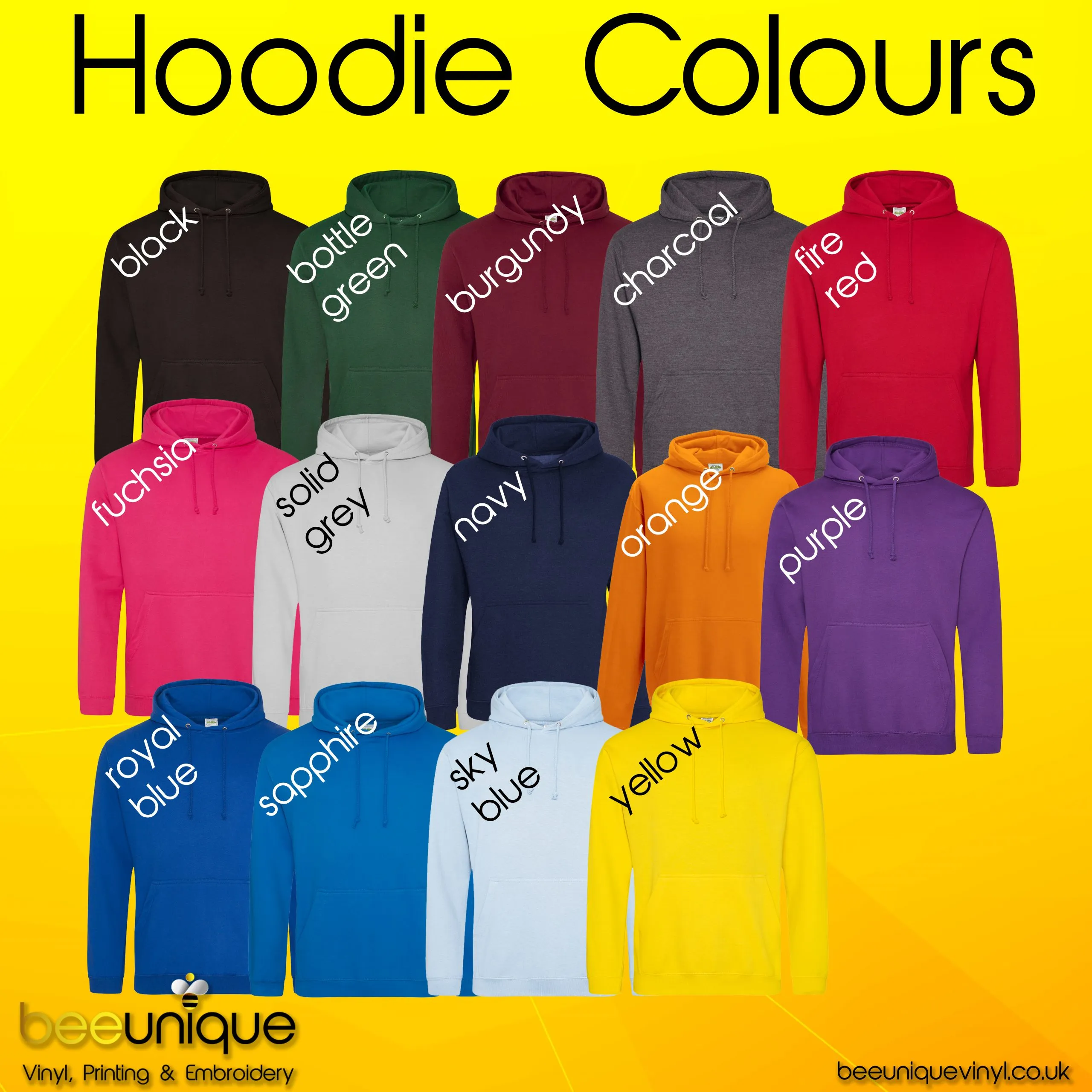 Workwear Bundle 40 | Bee Unique | Polos, Hoodies & Softshell